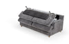 Comfortable & Stylish Grey Retro Sofa